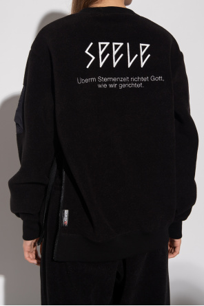 Undercover Fleece sweatshirt with zips