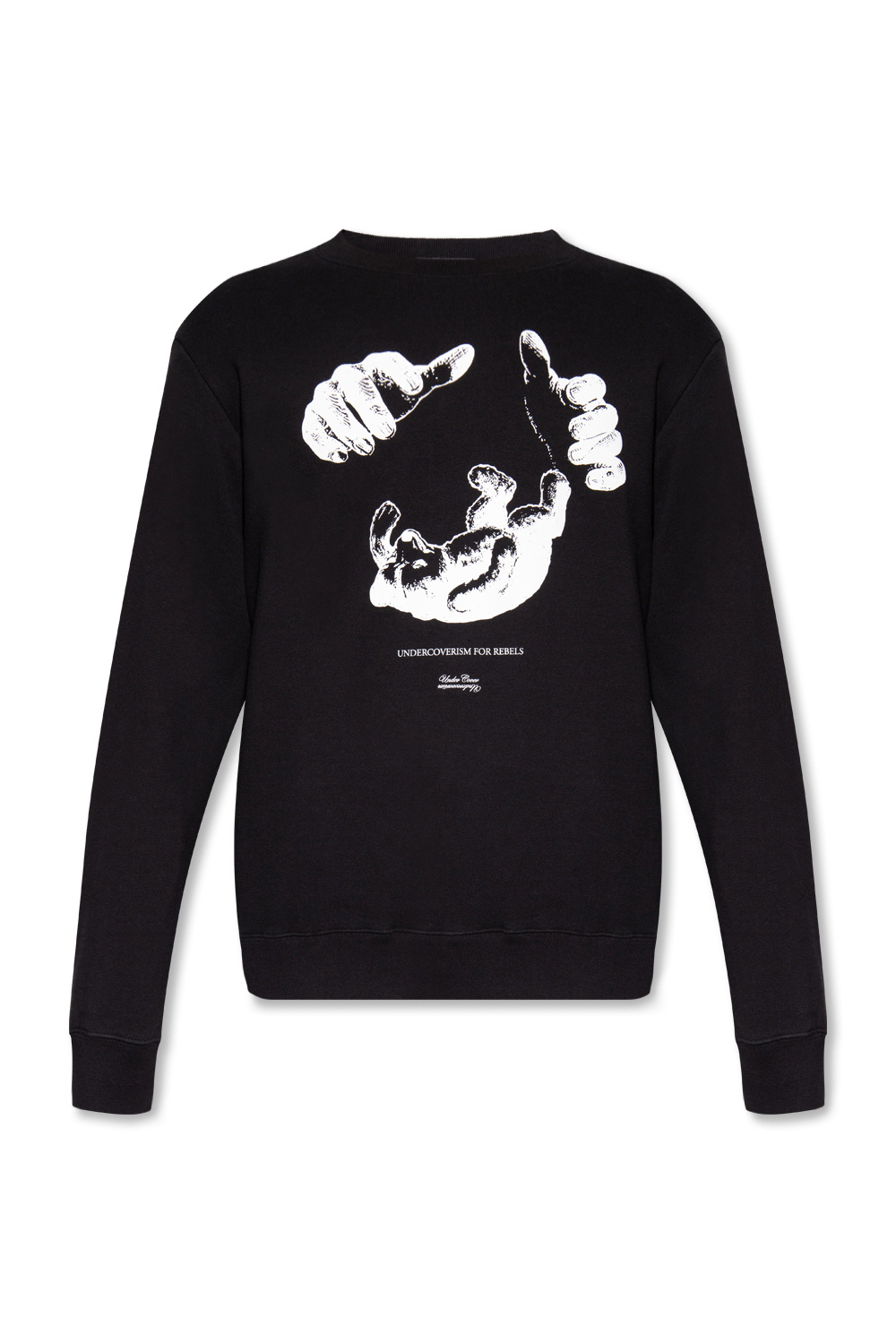 UNDERCOVER Black Raglan Sweatshirt
