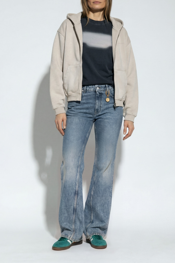 Alexander Wang Sweatshirt with shimmering sequins