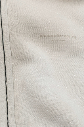 Alexander Wang Sweatshirt with shimmering sequins