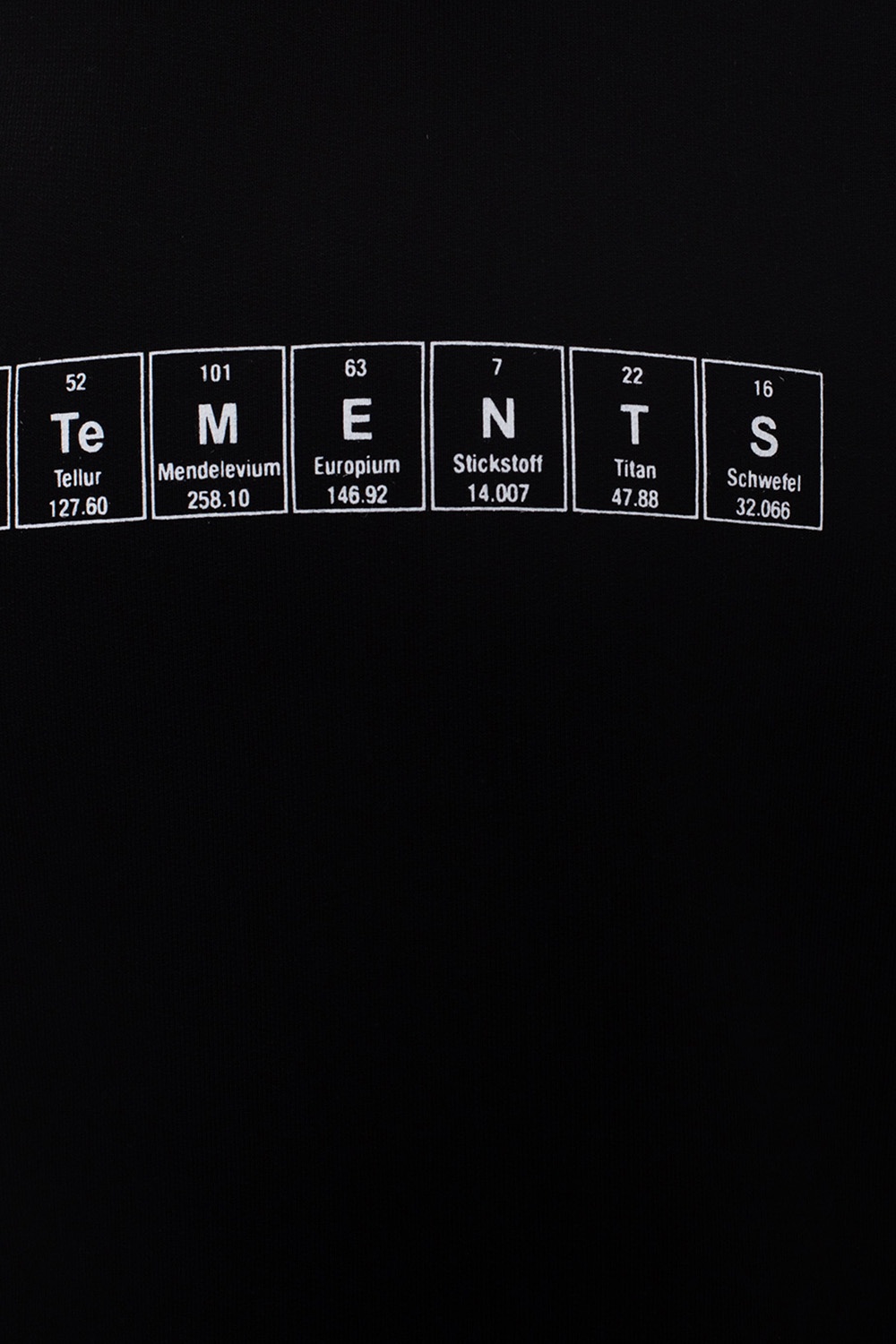 VETEMENTS Branded hoodie