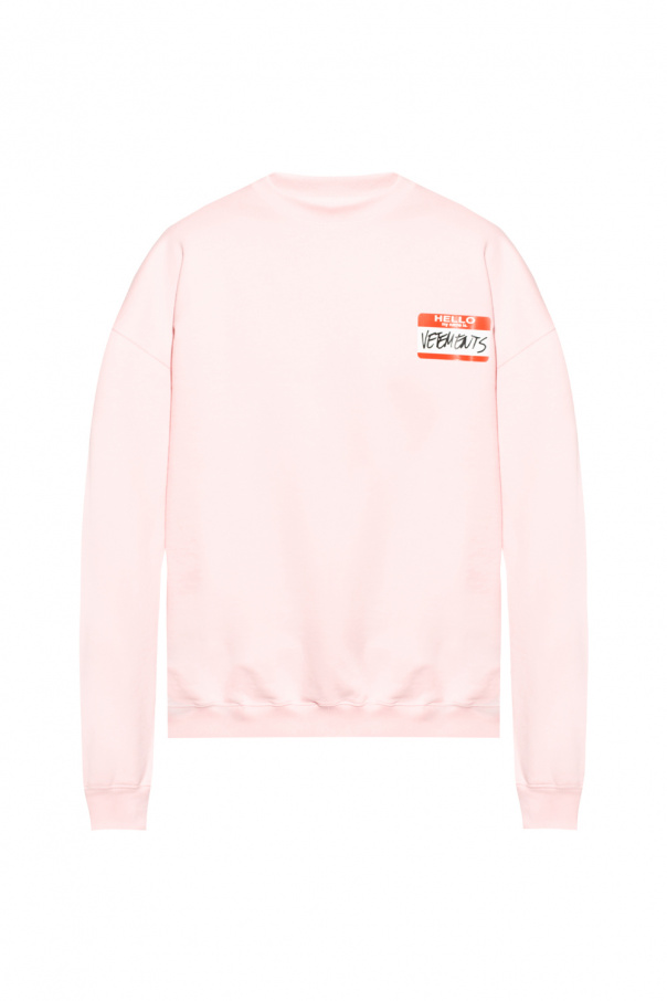 VETEMENTS Printed sweatshirt