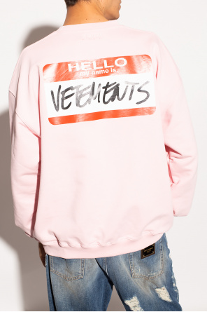 VETEMENTS Printed sweatshirt