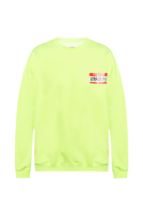 VETEMENTS Printed sweatshirt