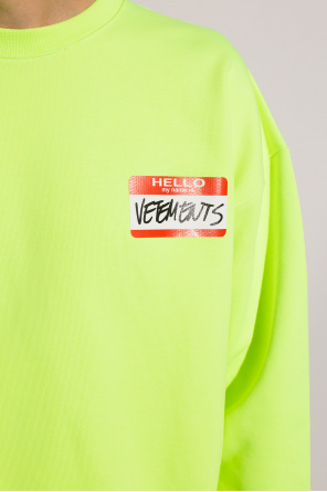 VETEMENTS Printed sweatshirt