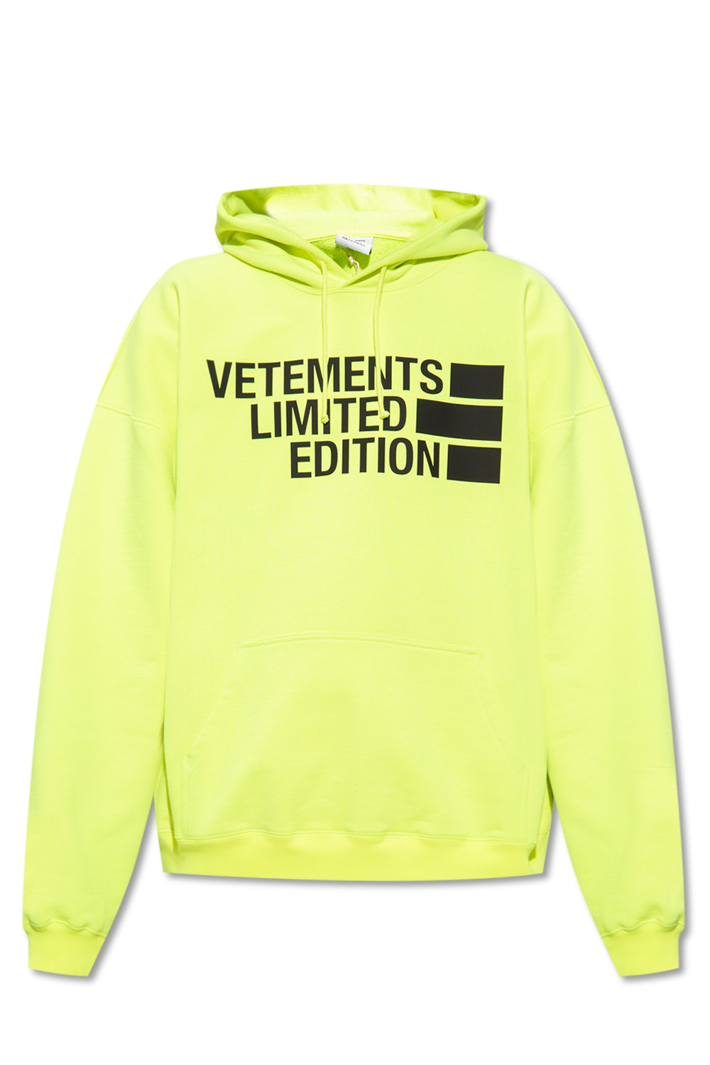 VETEMENTS Printed short-sleeve hoodie