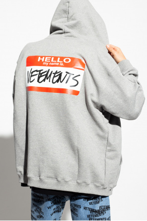 VETEMENTS Logo hoodie