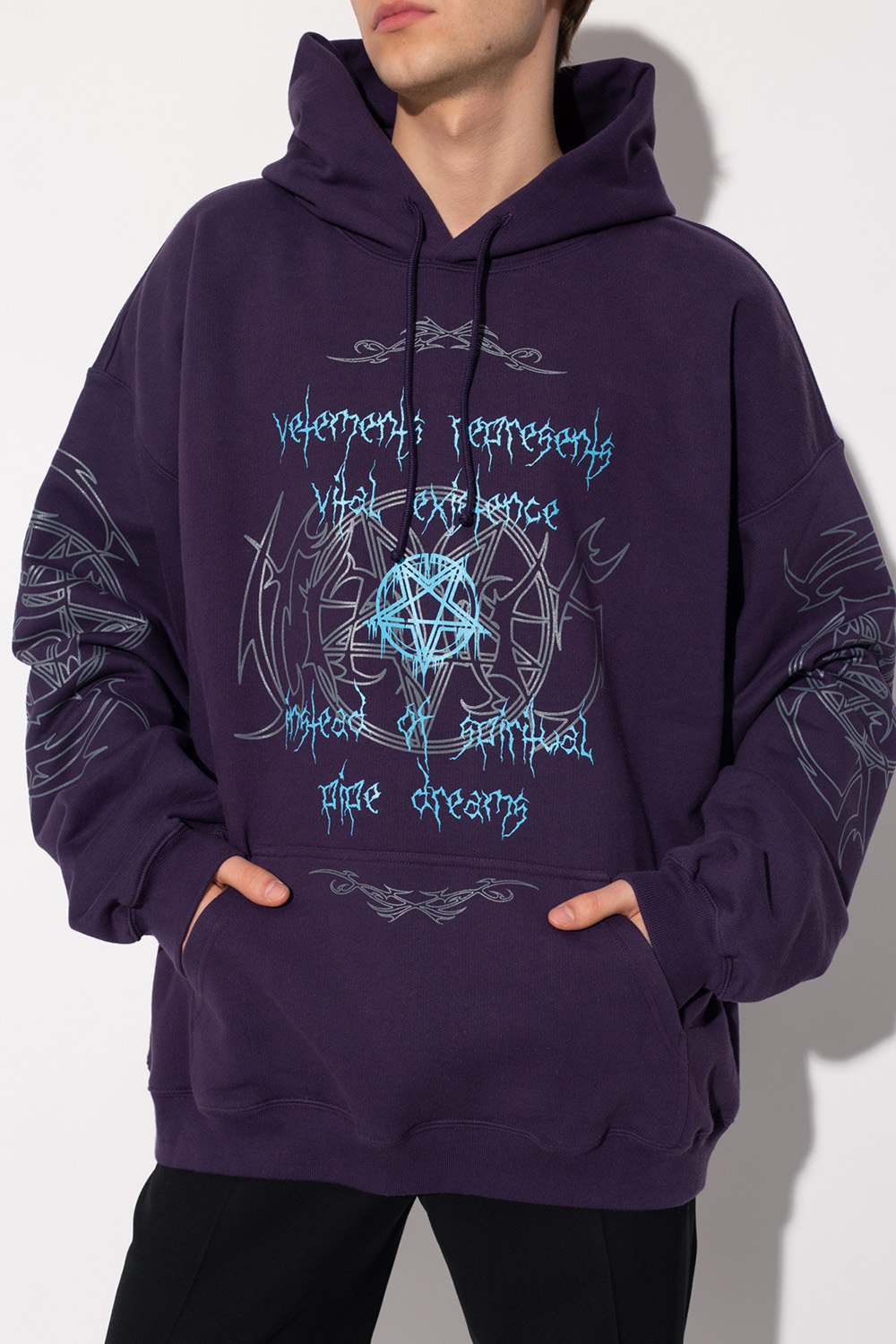 VETEMENTS Printed hoodie