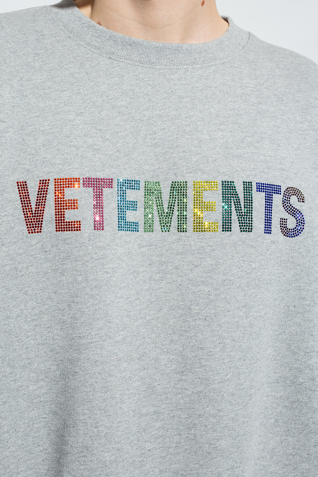 VETEMENTS fashion sweatshirt with logo