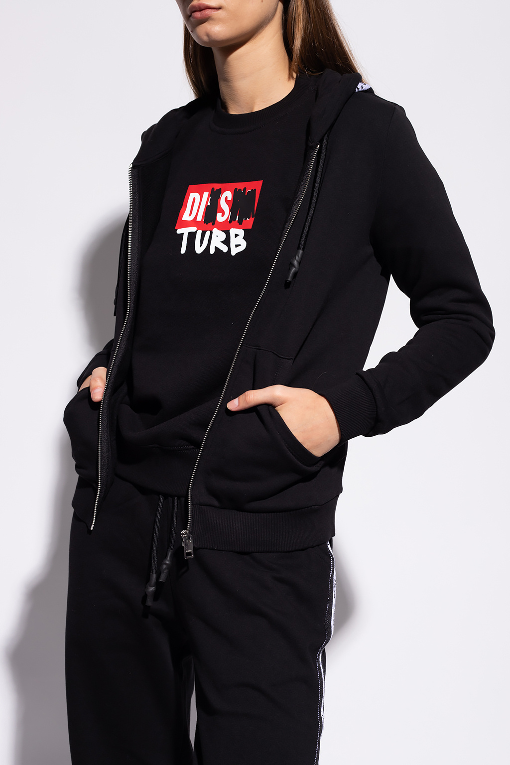 Diesel Zip-up hoodie | Women's Clothing | Vitkac