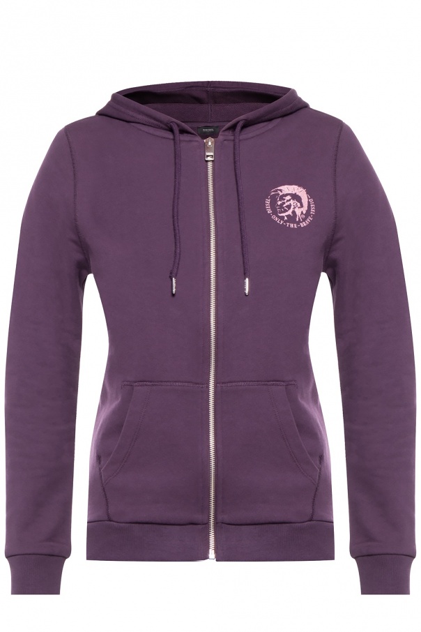 diesel purple hoodie