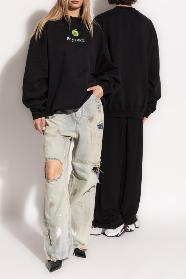 VETEMENTS Sweatshirt mit Print