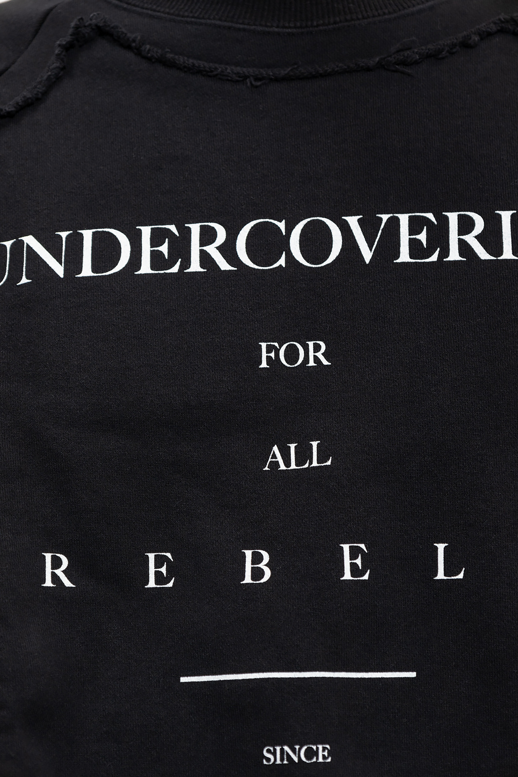 Undercover Neck sweatshirt with logo