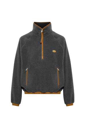 Sweatshirt mit aufgenähtem Logo