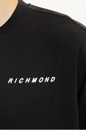 John Richmond T-shirt Ripped Monogram