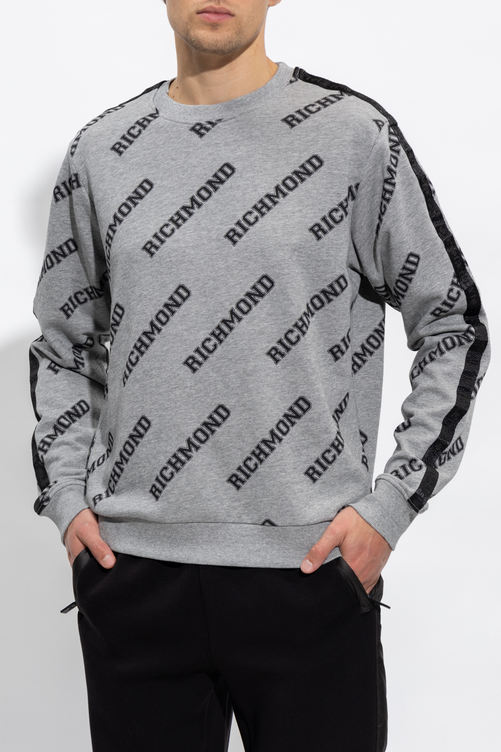 John Richmond Molo TEEN leopard-print sweatshirt