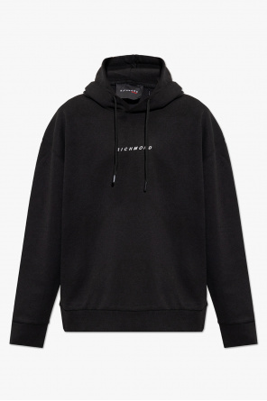 Philipp Plein contrasting logo print hoodie