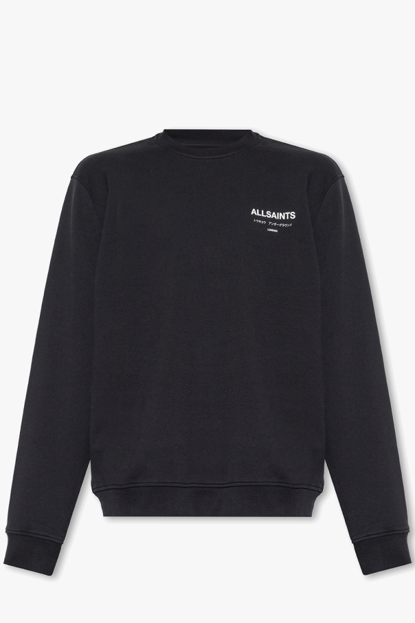AllSaints ‘Underground’ sweatshirt dress with logo