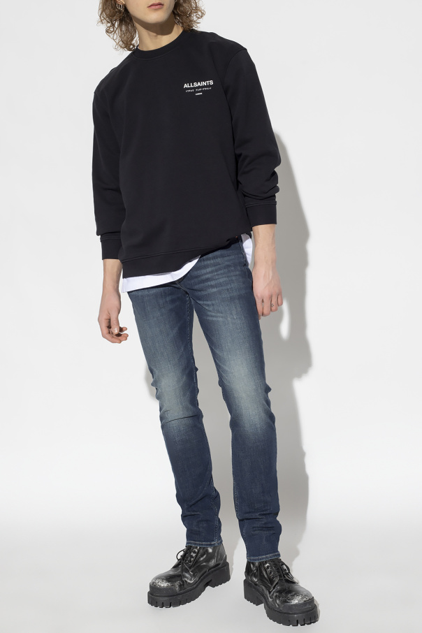 AllSaints Bluza z logo ‘Underground’