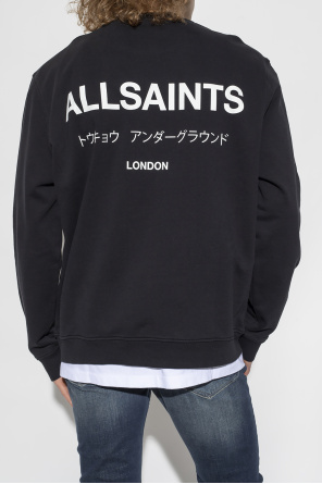 AllSaints ‘Underground’ Taille sweatshirt with logo