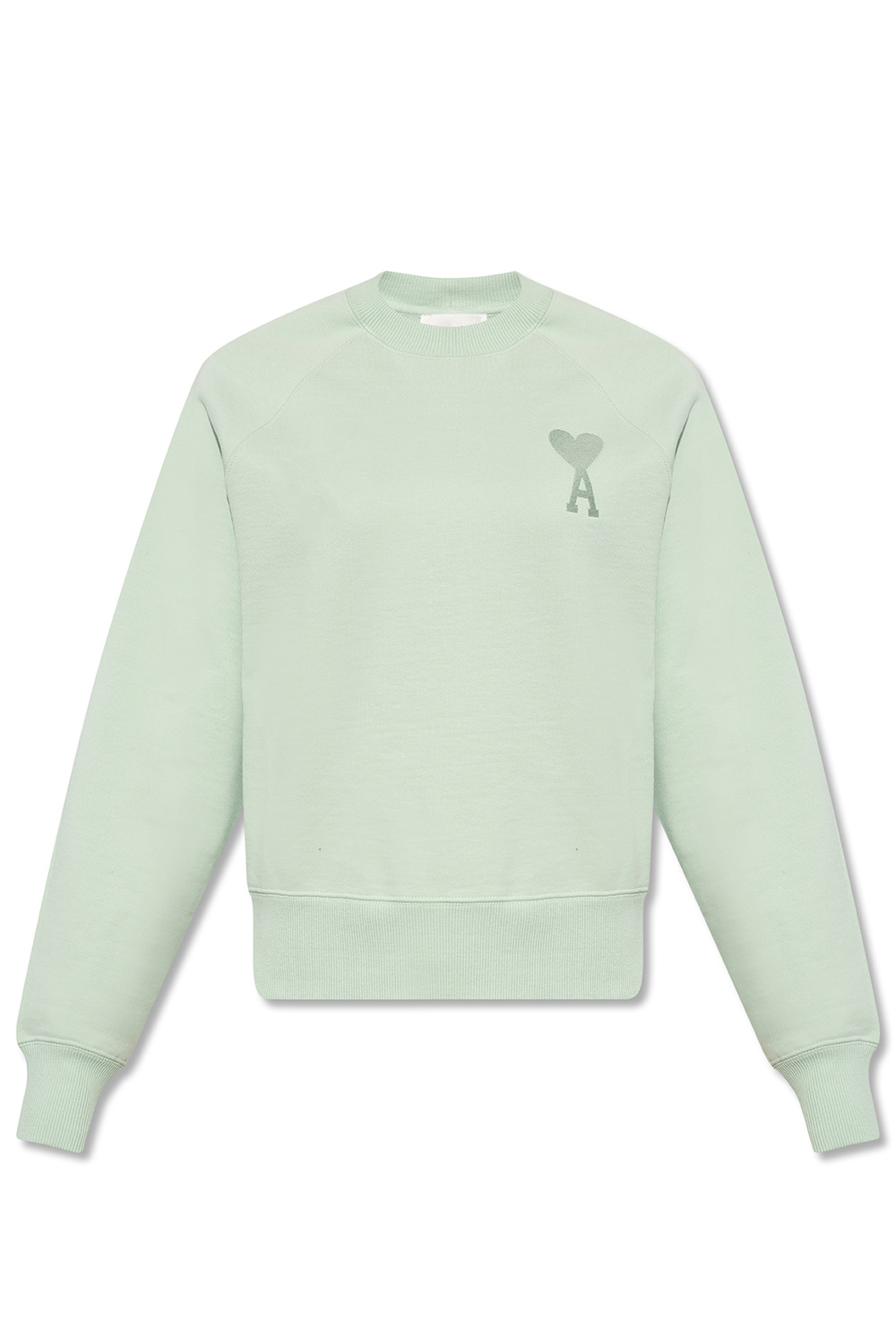 LOUIS VUITTON Embroidered Cotton Sweatshirt Aqua. Size Xs