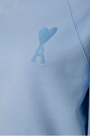 Ami Alexandre Mattiussi PALM ANGELS logo-print performance T-shirt Schwarz
