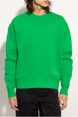 Ami Alexandre Mattiussi Geotic drawstring hoodie Verde