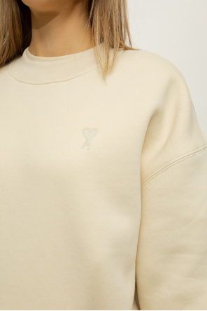 Tommy Jeans T-shirt avec petit logo centré irisé Blanc sweatshirt gra with logo
