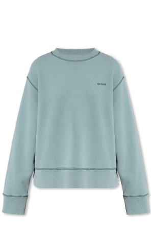 Sweatshirt with logo od Sweatshirt com capucho New Balance Essentials Celebrate azul claro