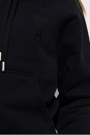 Ami Alexandre Mattiussi TEEN logo-print zip-up jacket