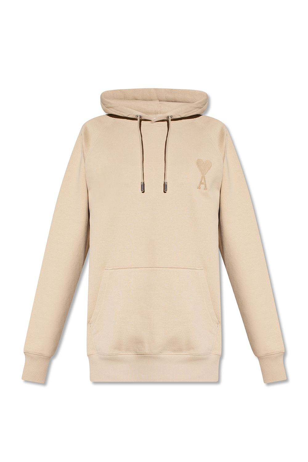 Burton Menswear Hoodie met rits in grijs Long Jacket 1202 BLUSH