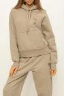 Ami Alexandre Mattiussi beige Embroidered hoodie
