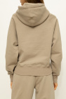 Ami Alexandre Mattiussi beige Embroidered hoodie