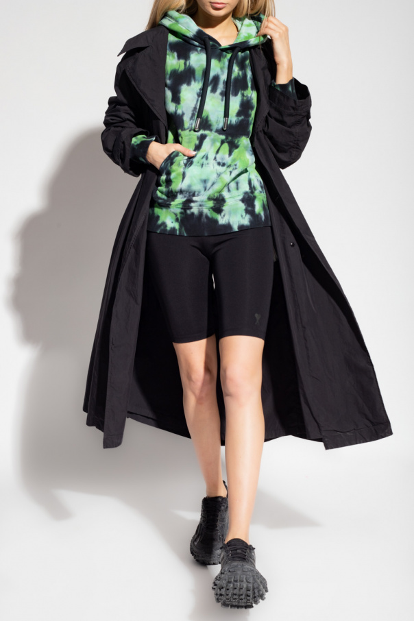 Versace Jeans Couture baroque print T-shirt Nero Tie-dye Hoodies hoodie