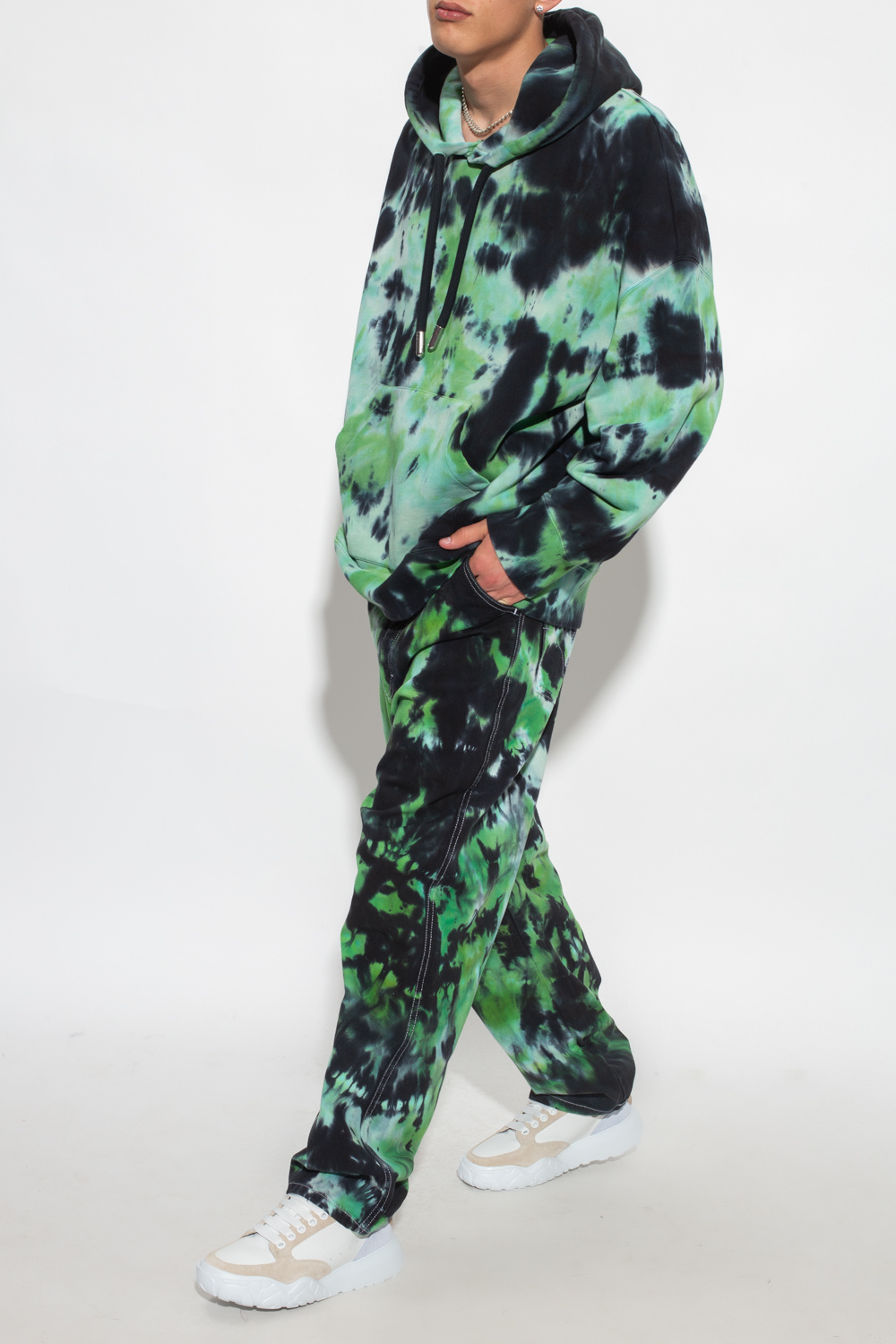 Ami Alexandre Mattiussi Tie-dye hoodie