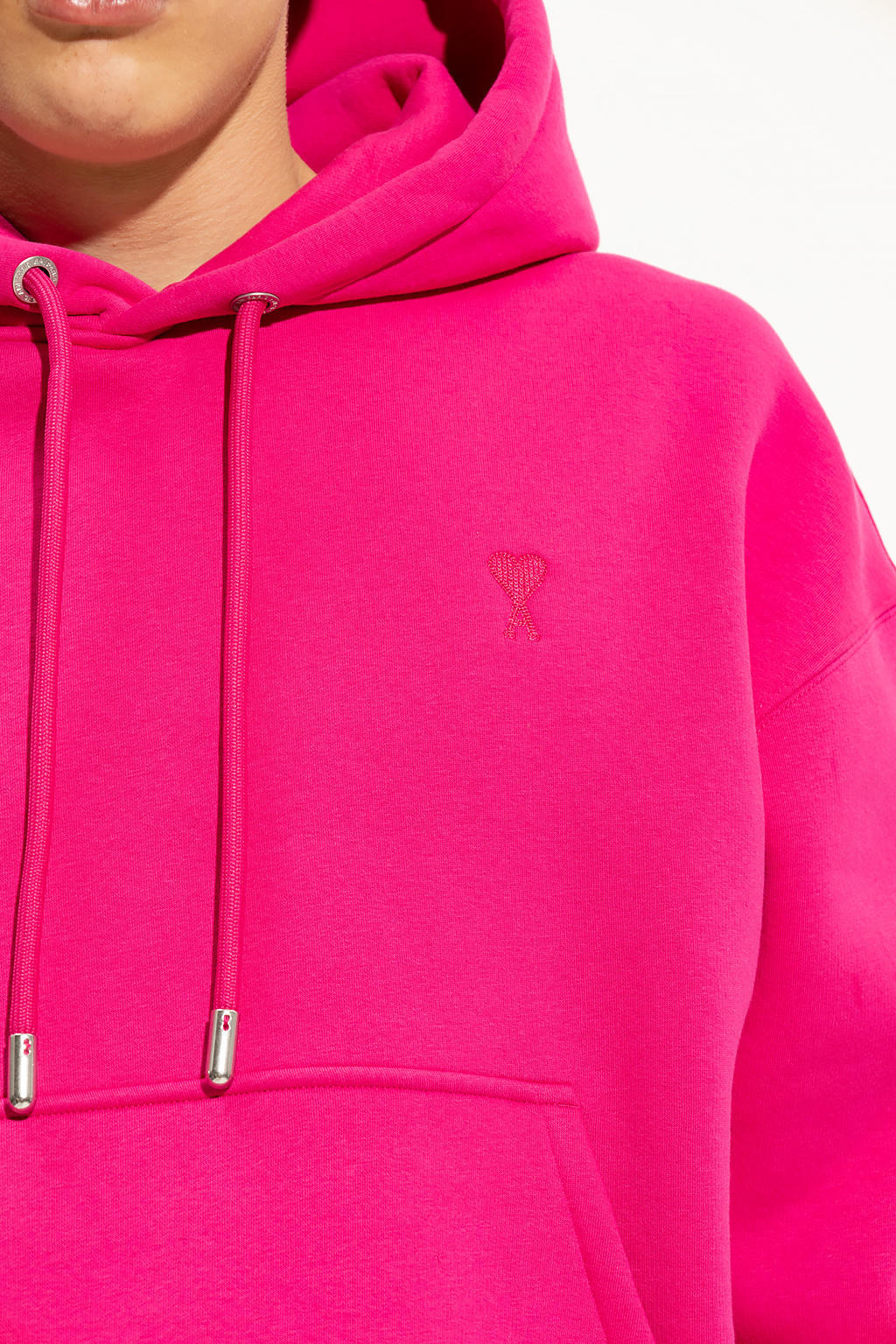 Logo hoodie Ami Alexandre Mattiussi 