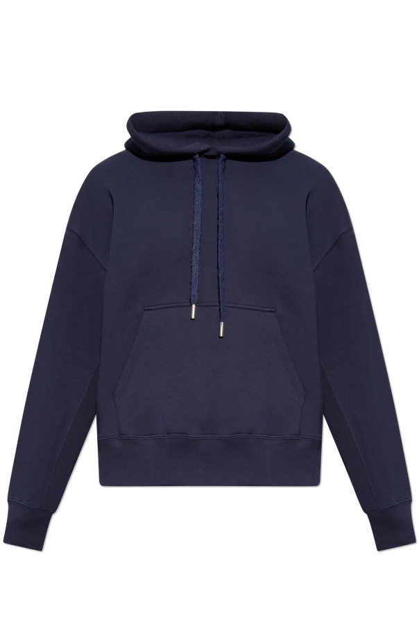 viola cropped hoodie Hoodie with logo