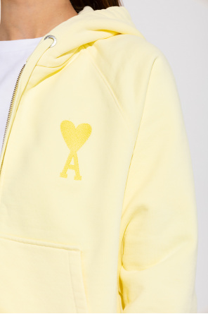 Ami Alexandre Mattiussi Logo-embroidered featuring hoodie