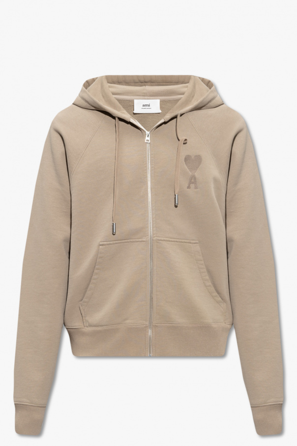 Ami Alexandre Mattiussi hoodie embellished with logo