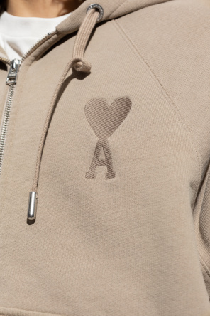 Ami Alexandre Mattiussi hoodie embellished with logo