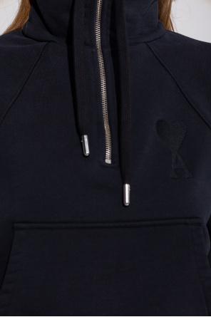 sold-out gray hoodie shrimps patterned short jacket item