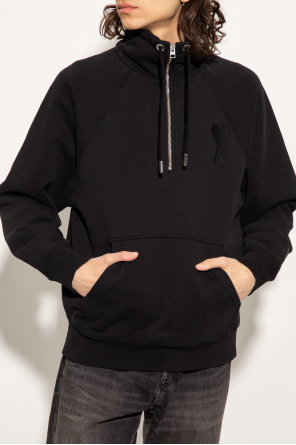 Ami Alexandre Mattiussi Sweatshirt with standing collar