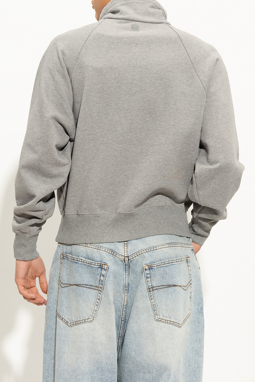 Ami Alexandre Mattiussi Sweatshirt with stand collar