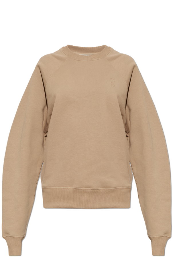Ami Alexandre Mattiussi Bawełniana bluza z wyszytym logo