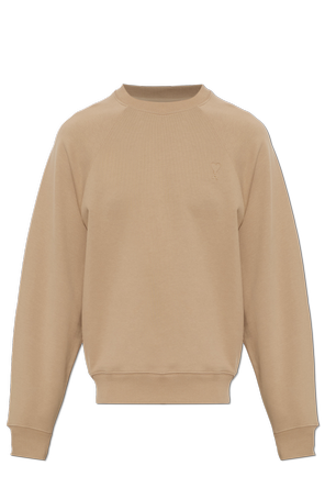 Baumwoll-Sweatshirt mit Rundhalsausschnitt