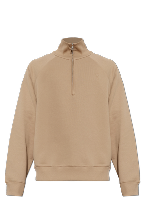 Cotton sweatshirt with logo