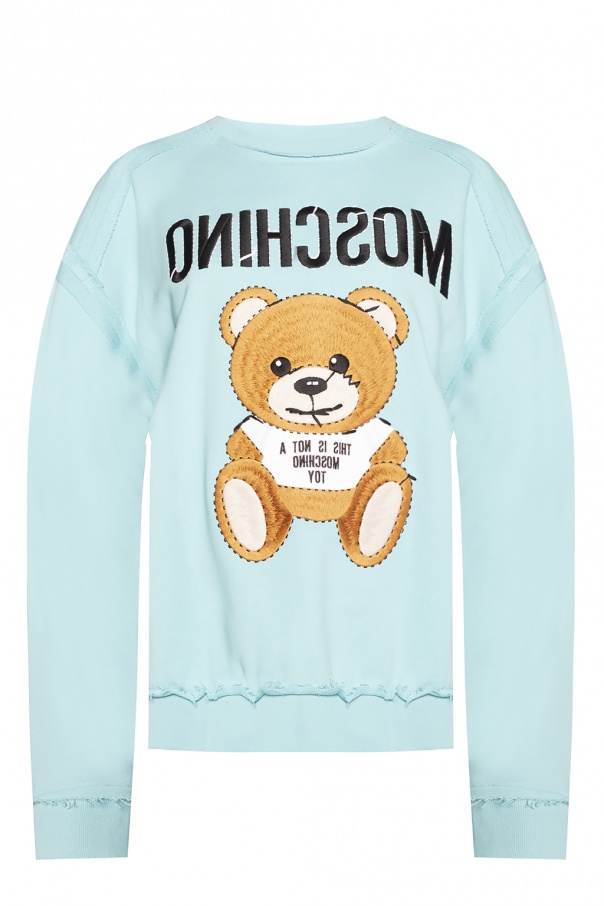 moschino bear sweatshirt