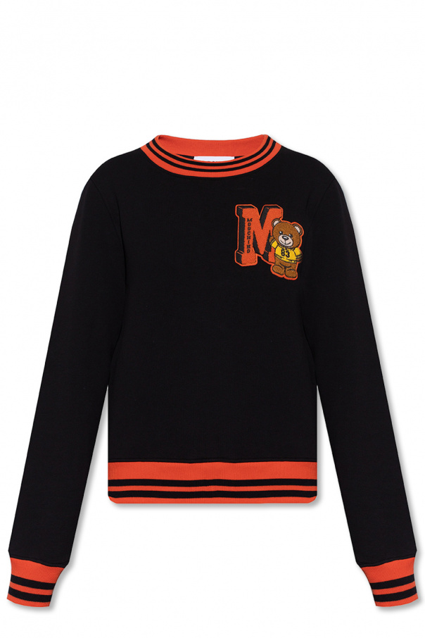 Moschino Appliquéd sweatshirt