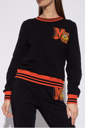 Moschino Appliquéd sweatshirt