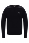 balmain sweater Sweatshirt with velvet logo